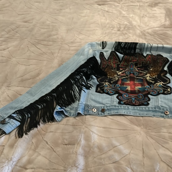 Handcrafted Def Leppard jacket - Picture 11 of 12